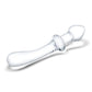 9 Inch Classic Curved Dual-Ended Dildo - Clear