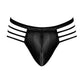 Cage Matte Cage Thong - L/ XL - Black
