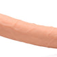 Long Logan 10 Inch Dildo With Balls - Light