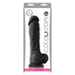 Coloursoft 8" Soft Dildo - Black