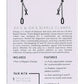 eX's and Oh's Nipple Clamps