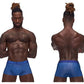 Sexagon Mini Short - Medium - Royal