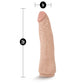 Lock on - 7.5 Inch Realistic Lock on Dildo - Vanilla