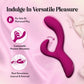 Blush Quinn Rabbit Vibrator Burgundy