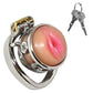 Pussy Boy Metal Chastity Cage - Silver