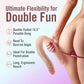Dr. Skin Plus - 16.5 Posable Double Dong - Beige