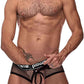 Cock Pit Net Mini Cock Ring Short - Medium Black