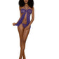 Babydoll Set With Panty - Os - Ultra Violet