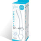 9 Inch Classic Curved Dual-Ended Dildo - Clear