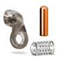 Stay Hard Vibrating Cock Ring Set With Sleeve Textured Sheath