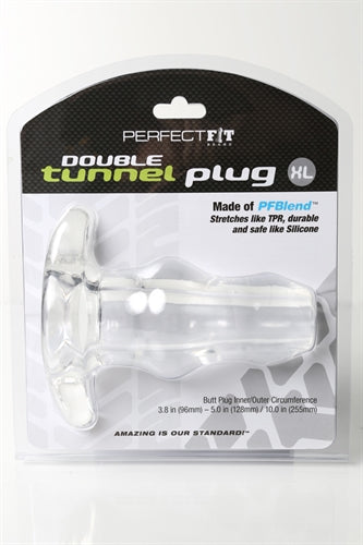Double Tunnel Plug XL - Clear