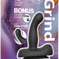 Cloud 9 Grind Insertable Vibe Suction Cup and Harness - Black