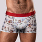Christmas Trunks Seamless Sheer Short - Large