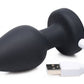 7x Light Up Rechargeable Anal Plug - Medium