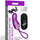 Silicone Mini Vibe With Remote - Purple