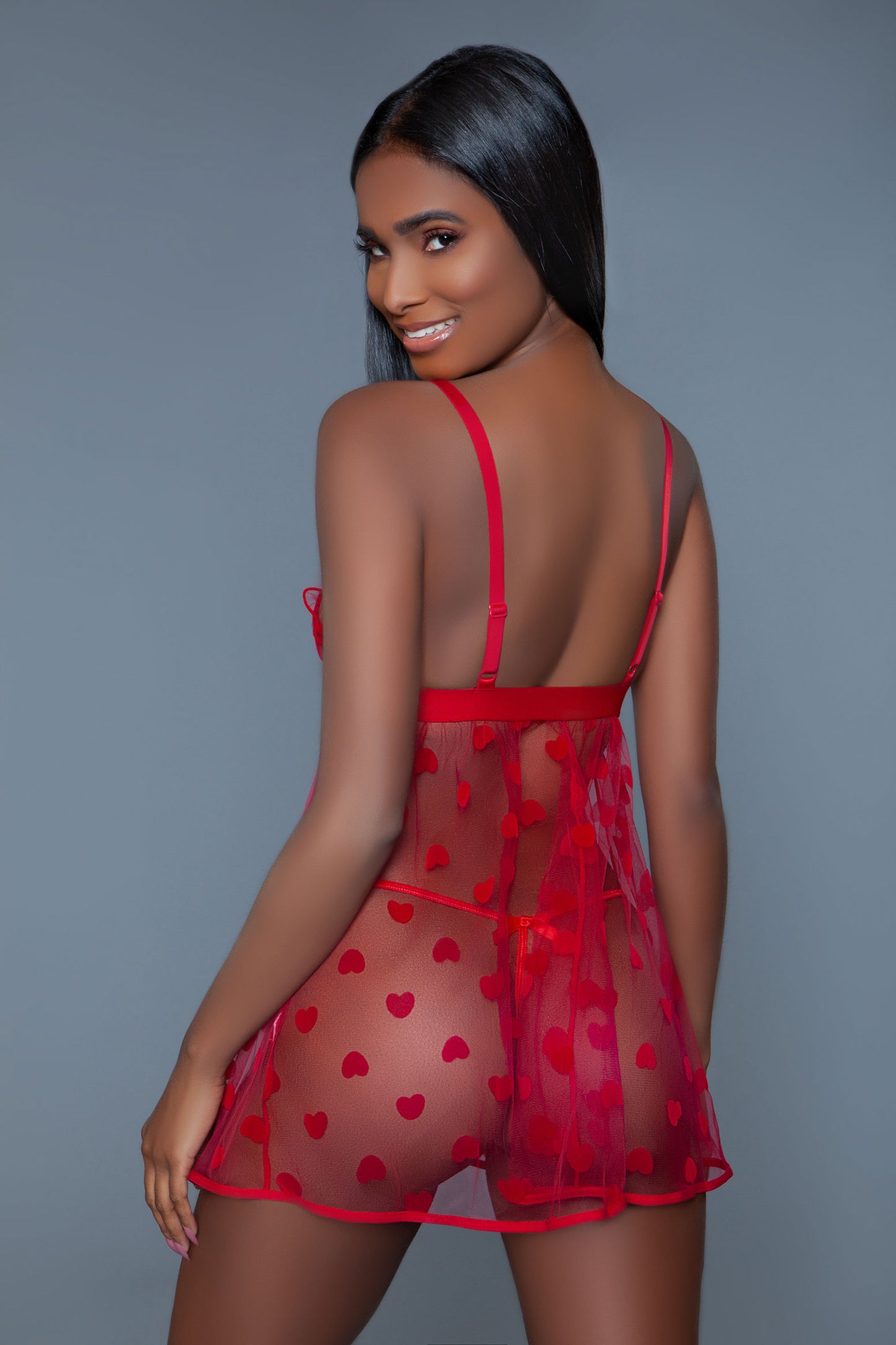 Valentina Slip - Small - Red