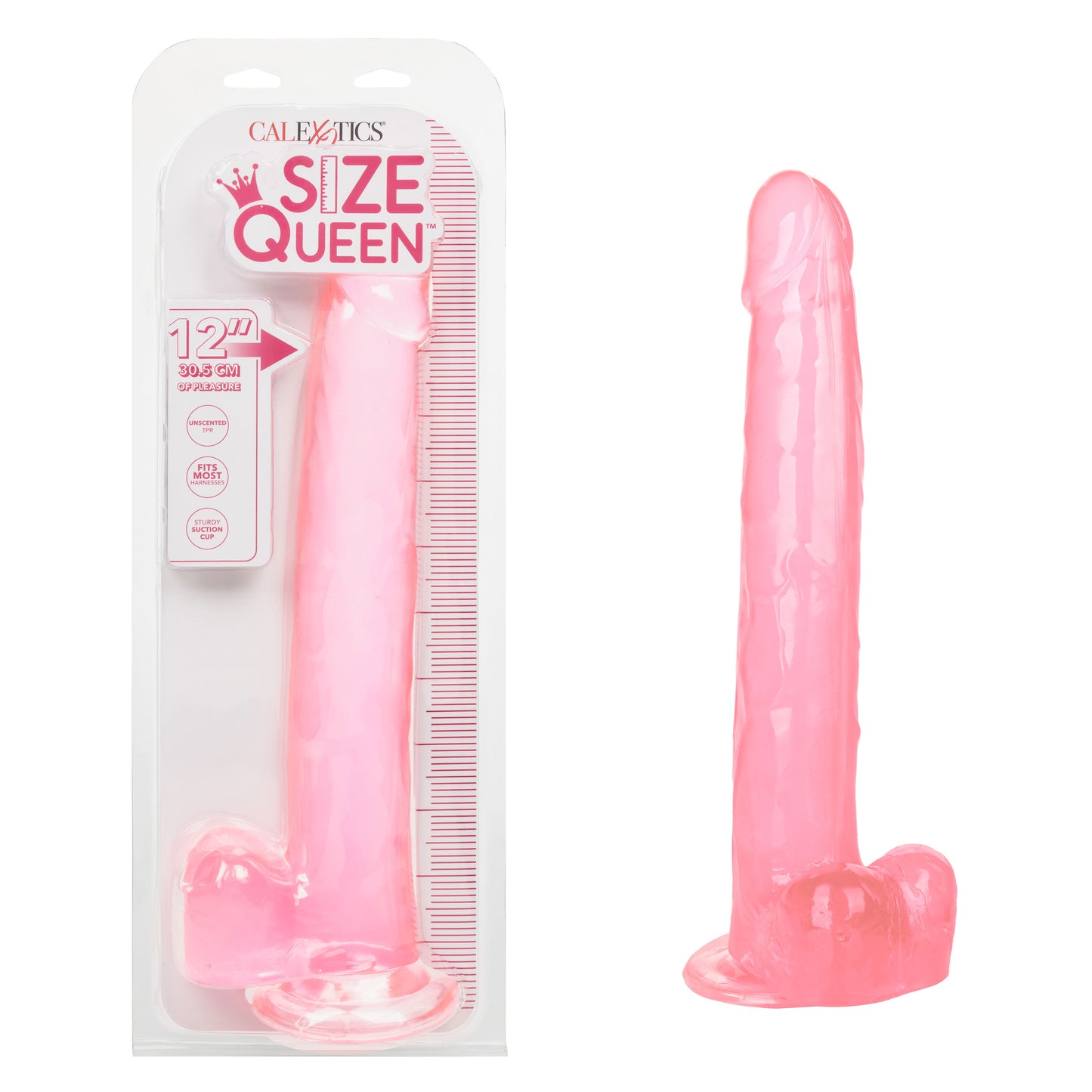 Size Queen 12 inch/30.5 Cm - Pink