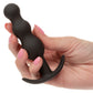 Boundless Vibrating X5 Beaded Plug - Black