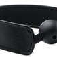Brace Ball Gag W / Stretchable Strap - Black