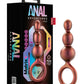 Anal Adventures Matrix - Beaded Loop Plug - Copper