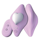 Ultra Panty Vibe I Heart You - Purple