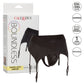 Boundless Thong With Garter - 2l/3xl - Black