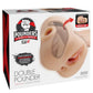 Pdx Plus Double Pounder Vibrating Squeeze Stroker - Light