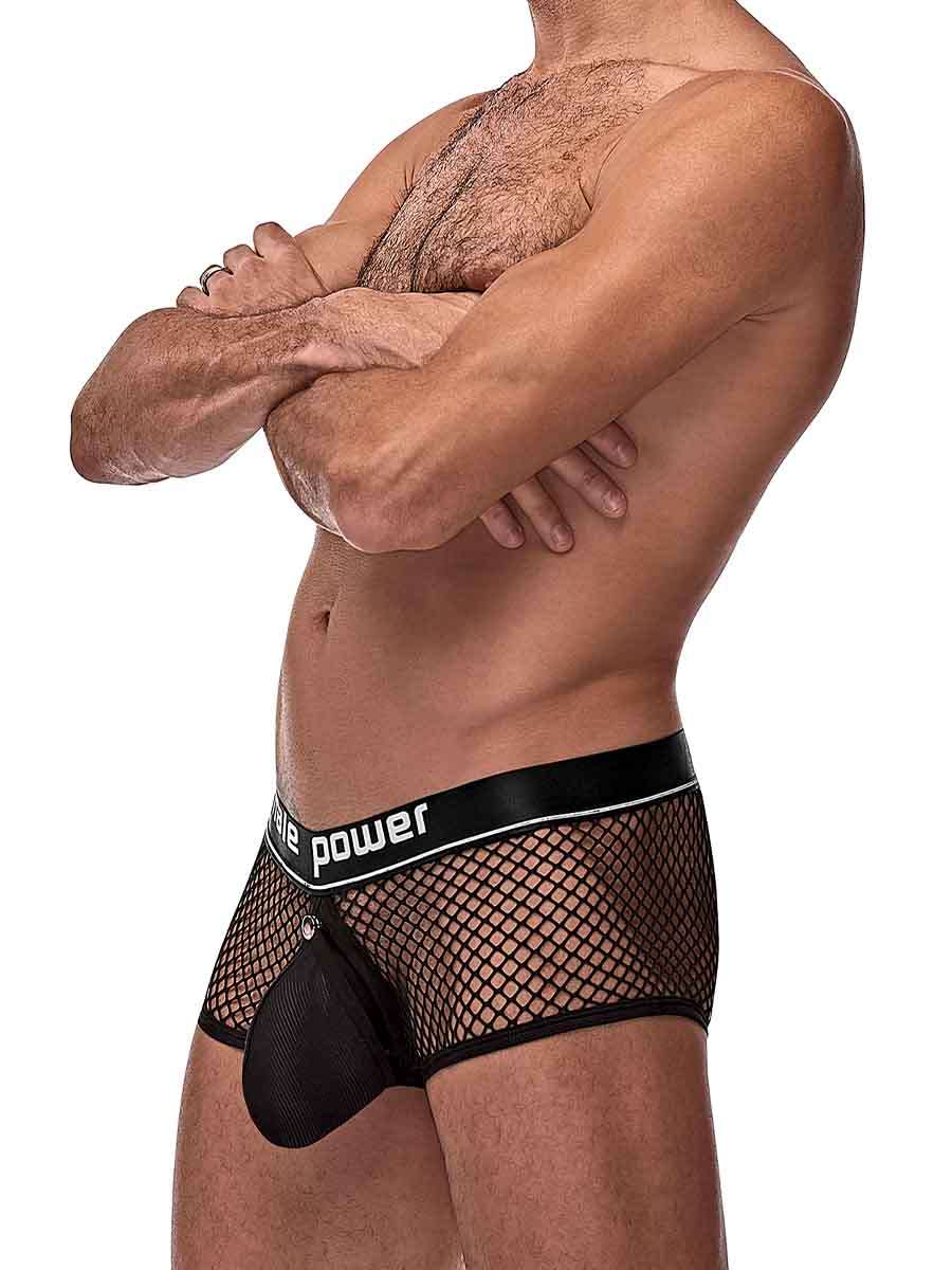 Cock Pit Net Mini Cock Ring Short - Small - Black