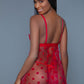 Valentina Slip - Medium - Red
