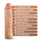 Performance Plus 2 Inch Silicone Penis Xtender - Beige