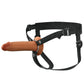 Fantasy X-Tensions Elite 7" Silicone Hollow Strap Dual Density - Brown