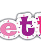 Bachelorette Party Letter Banner