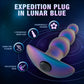 Anal Adventures Matrix - Expedition Plug - Lunar Blue