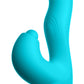 Klio Triple Action Thumping Rabbit Vibrator - Turquoise