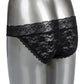 Remote Control Lace Panty Set - L/xl