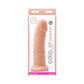 Colours - Girth 7 Inch Dildo - White