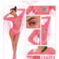 Fringe Benefits 2pc Set - One Size - Pink