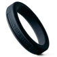 Hefty Ring 1.75 44mm Silicone - Black