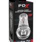 Pdx Elite Viewtube Plus See-Thru Ez-Grip Stroker - Clear