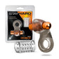 Stay Hard Vibrating Cock Ring Set With Sleeve Textured Sheath