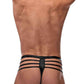 Cage Matte Cage Thong - L/ XL - Black