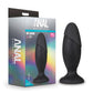 Anal Adventures - Platinum - Silicone Rocket Plug - Black