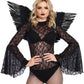 2 Pc Angel Accessory Kit - Black