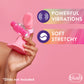 Play With Me  Teaser Vibrating C-Ring  Pink