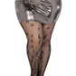 Celestial Net Tights - 1x/2x - Black