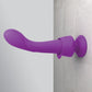 Threesome Wall Banger G Silicone Vibrator - Purple