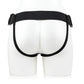 Hollow Strap-on Without Balls 6 Inch - Black