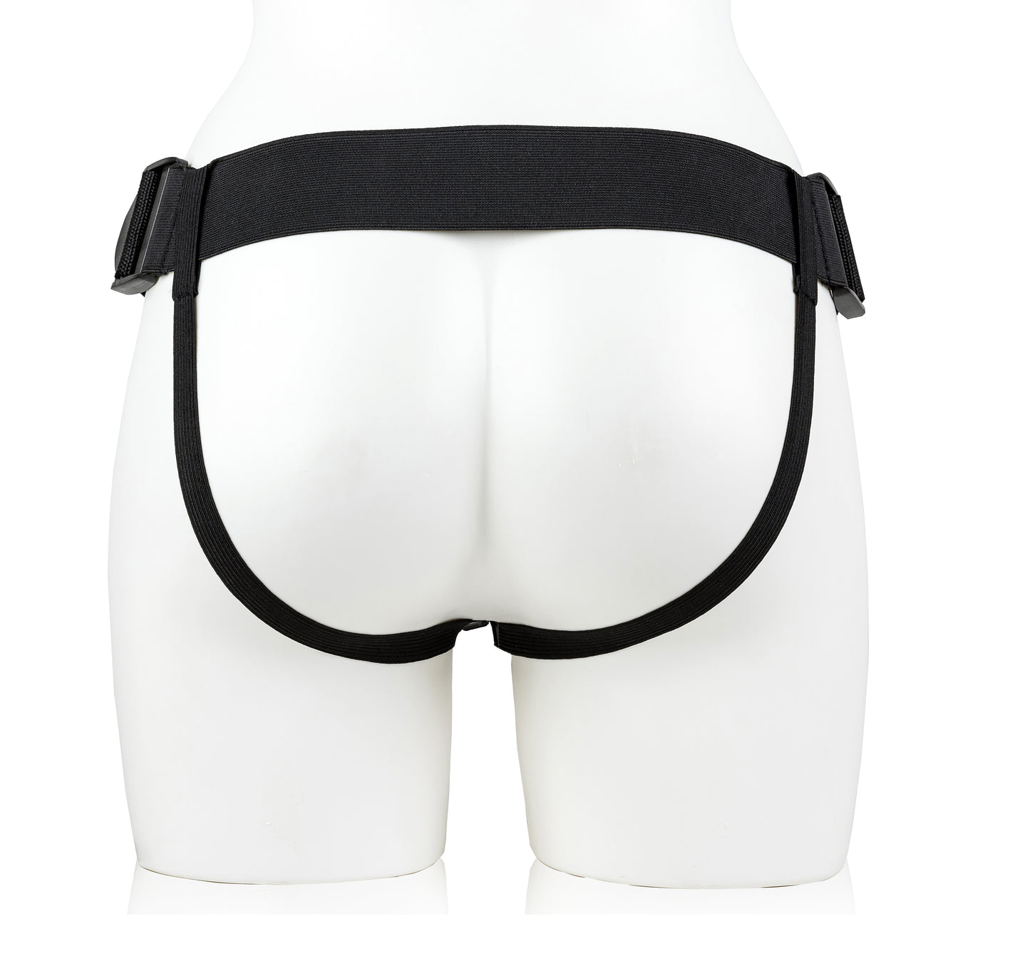 Hollow Strap-on Without Balls 6 Inch - Black