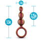 Anal Adventures Matrix - Beaded Loop Plug - Copper