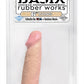 Basix Rubber Works - 6 Inch Dong - Flesh